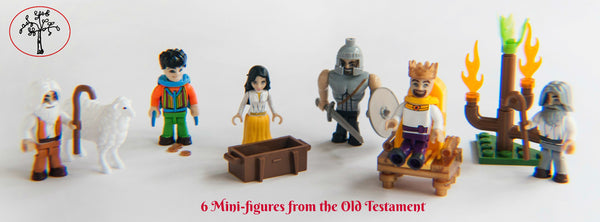 BIG 5 PACK Nephi & the Broken Bow and  Bible Mini-Figures